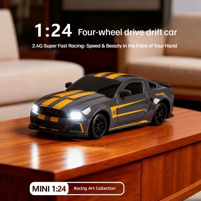 M3 GT500 1/24 RC Drift Car 4WD 2.4G High-Speed Remote Control Car