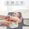 Foldable Waterproof Baby Changing Pad with Storage