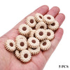 20mm Daisy Silicone Beads for DIY Jewelry & Crafts