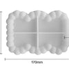 Bubble Resin Coaster Tray Molds for DIY Craft Projects