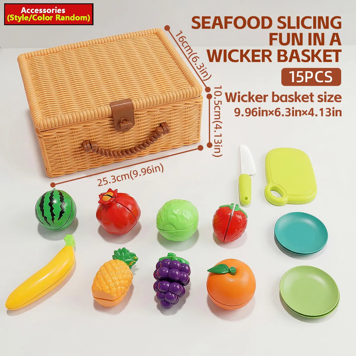 3D DIY Food Play Kit with Lobster, Crab, Fish & More