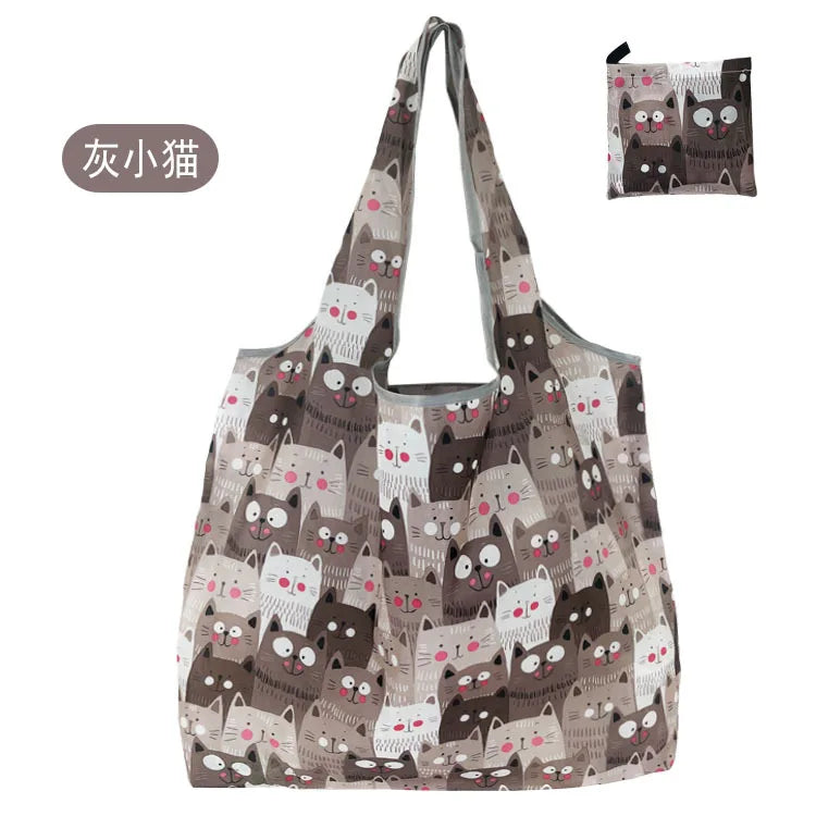 Foldable Heavy-Duty Reusable Shopping Tote