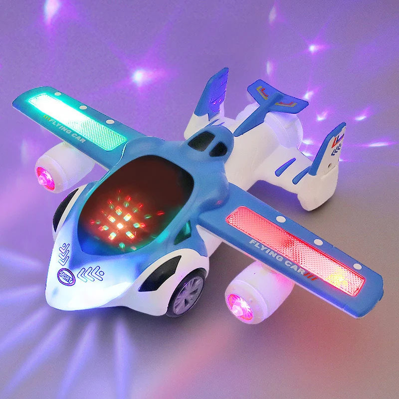 360° Spinning Stunt Racing Car with LED Lights & Music