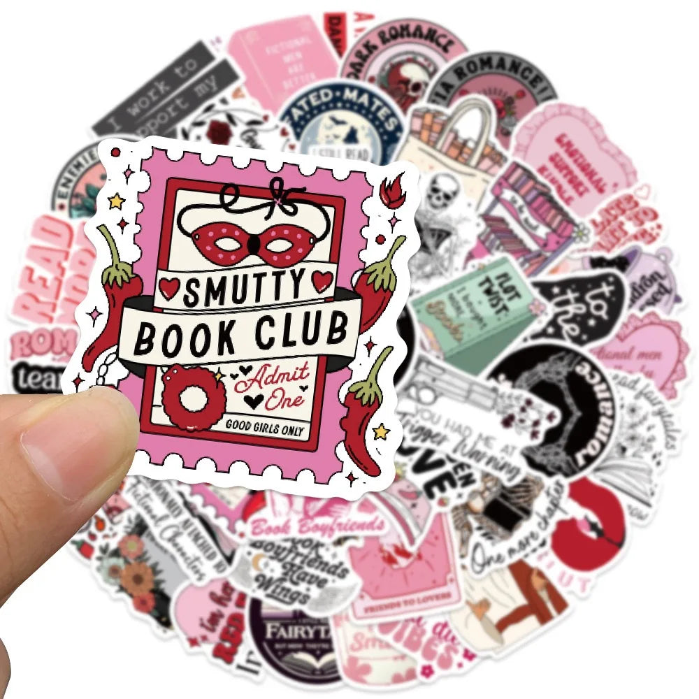 Bookish Decal Stickers for Readers & Book Lovers