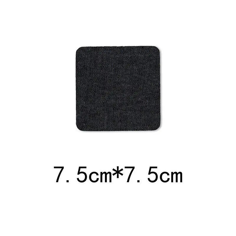 Iron-On Denim Patches for Jeans Repair & DIY Crafts