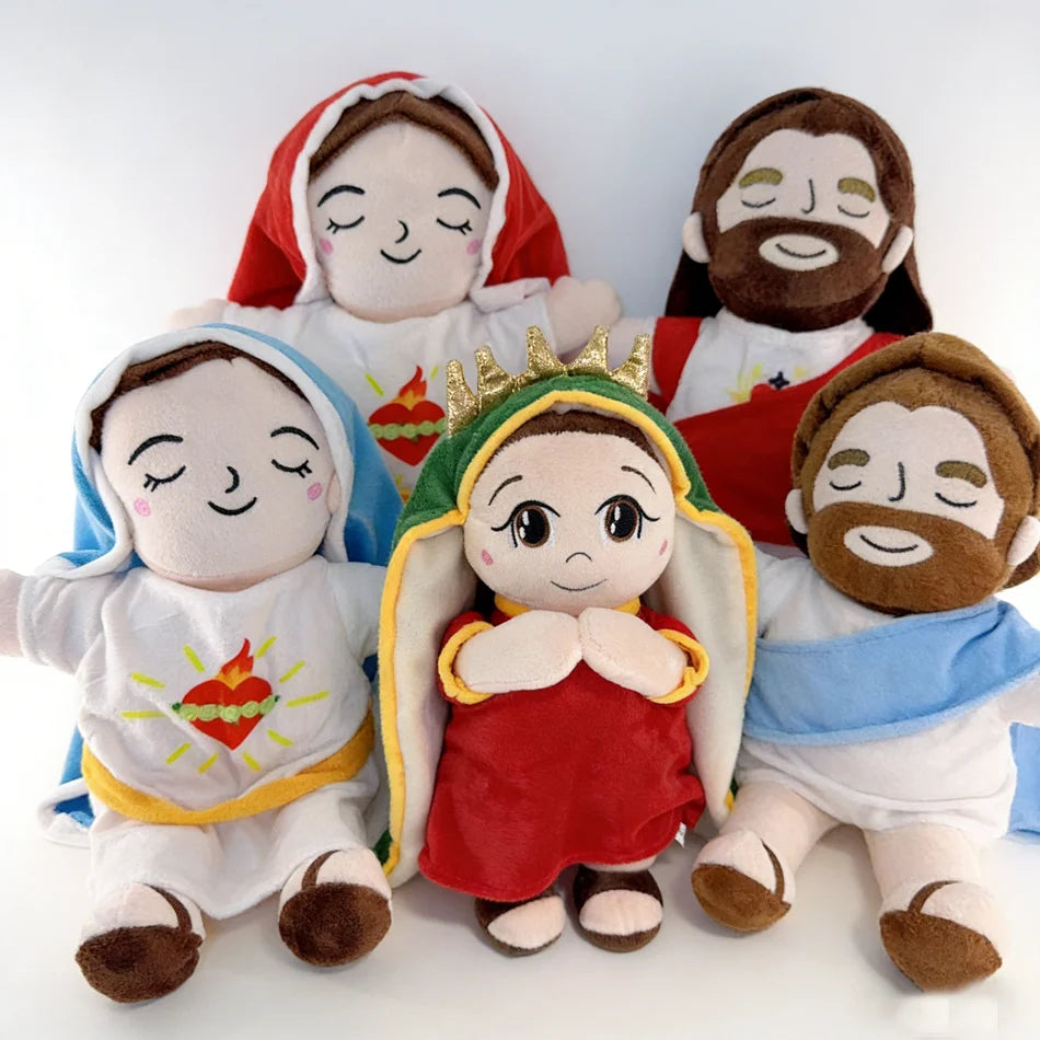 Breathing Jesus Plush Doll – Soothing Comfort Toy