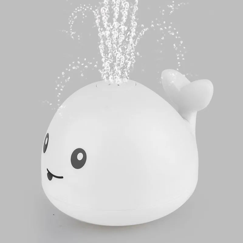 Interactive Whale Bath Toy with Lights and Water Spray
