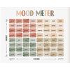A mood meter chart showing various emotions from negative to positive, categorized by energy level.