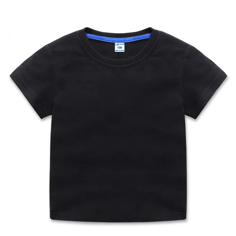 Kids Cotton T-Shirts for Boys & Girls – Soft, Breathable, Everyday Comfort