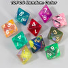 Polyhedral Resin Dice Set (10-Piece) for D&D and RPG