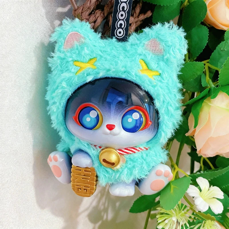 PICOCO Lucky Cloak Cat Series Plush Blind Box Keychain