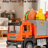 1:32 Scale Diecast Container Truck Toy – Fruit & Vegetable Transport Vehicle