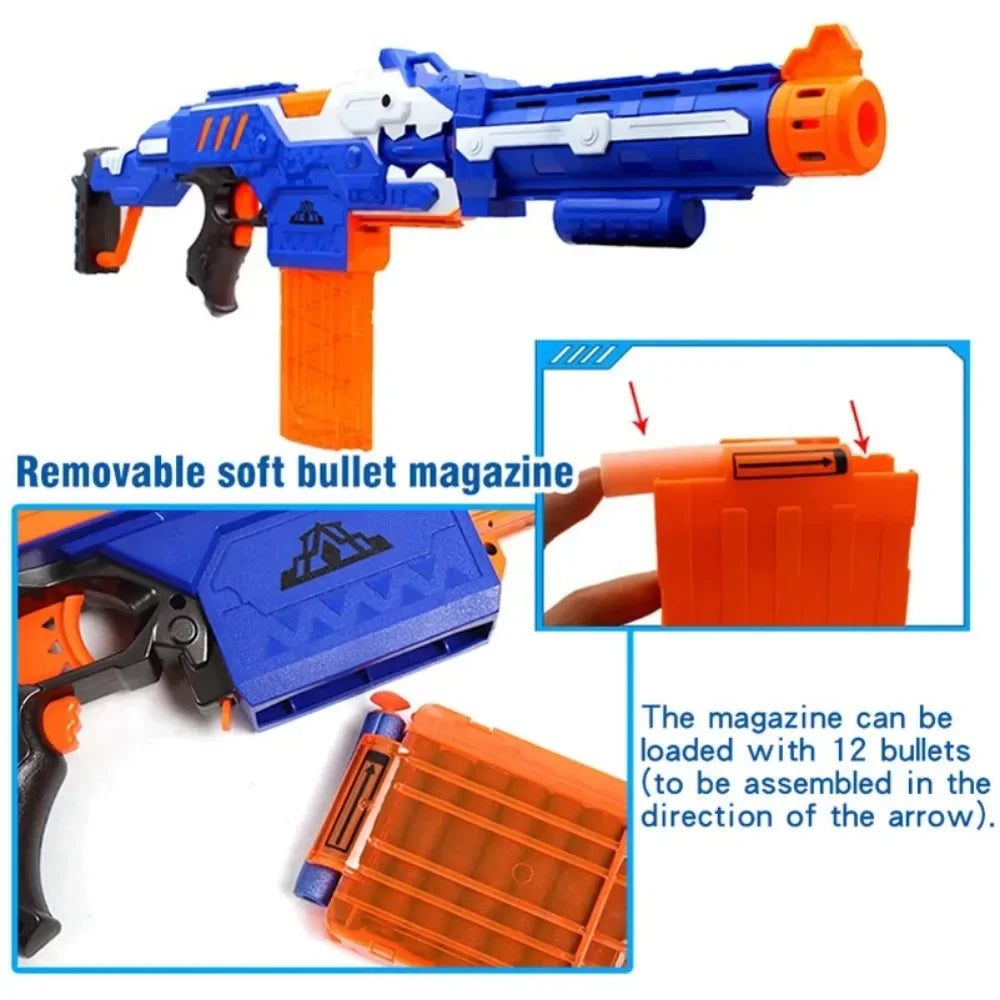 Soft Foam Dart Refills for Nerf Blasters – 7.2cm