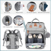 Multifunctional Diaper Backpack for Babies & Toddlers