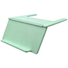 A light mint green foldable Mahjong card holder with a non-slip stand.