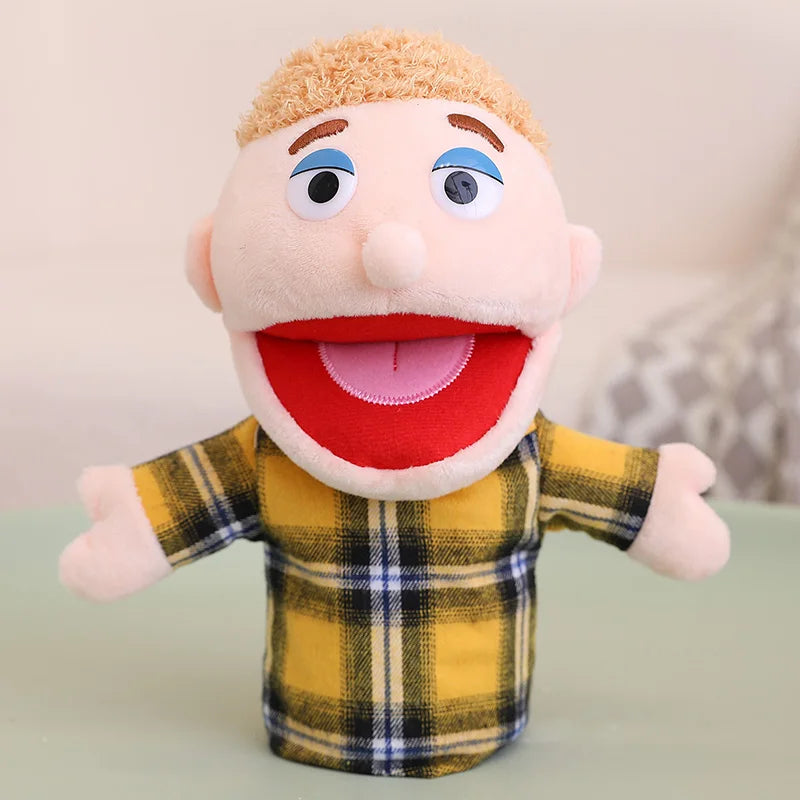 Plush Hand Puppet for Kids' Storytelling and Role Play