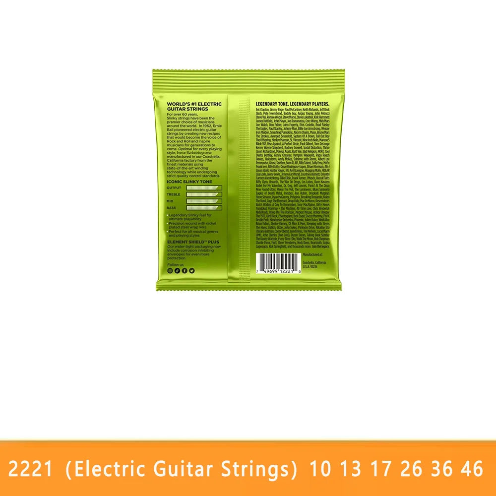 Packaging for Legendary Tone Legendary Players electric guitar strings bundle
