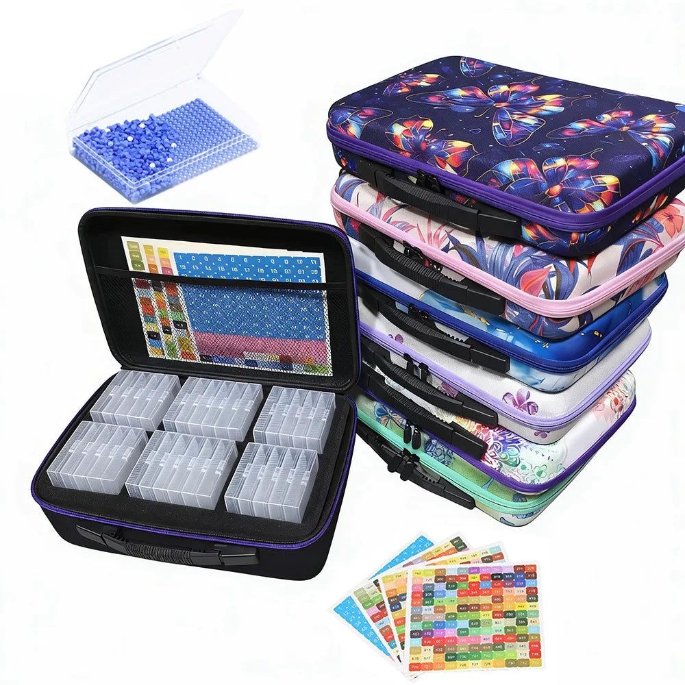 Diamond Painting Storage Trays with Lids (32 or 64 Grids)