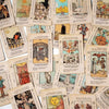 Beginner Tarot Card Deck with Meanings, 78-Card Antiqued Set