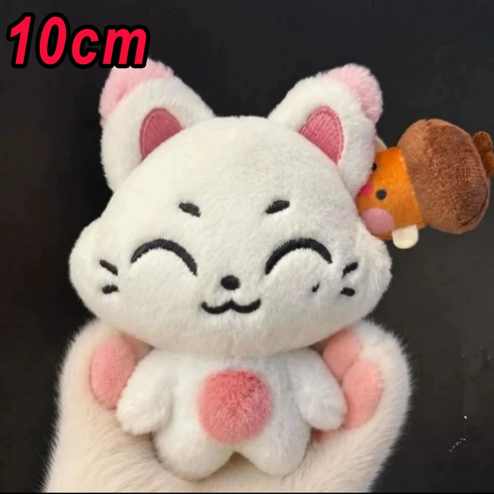 Kawaii Animal Plush Pendant Keychains (Set of 6)