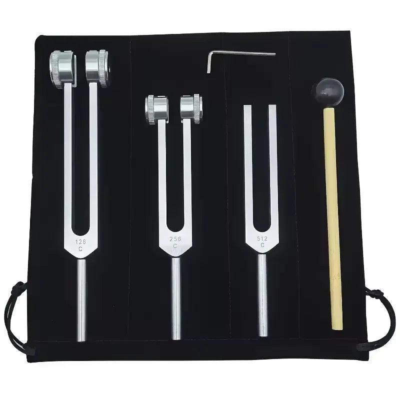 Professional Tuning Fork Set for Sound Healing & Ear Therapy