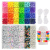 Pony Beads and Letter Beads Craft Kit for Bracelet Making