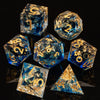 Handmade Resin Sharp Edge Dice Set for RPG Games