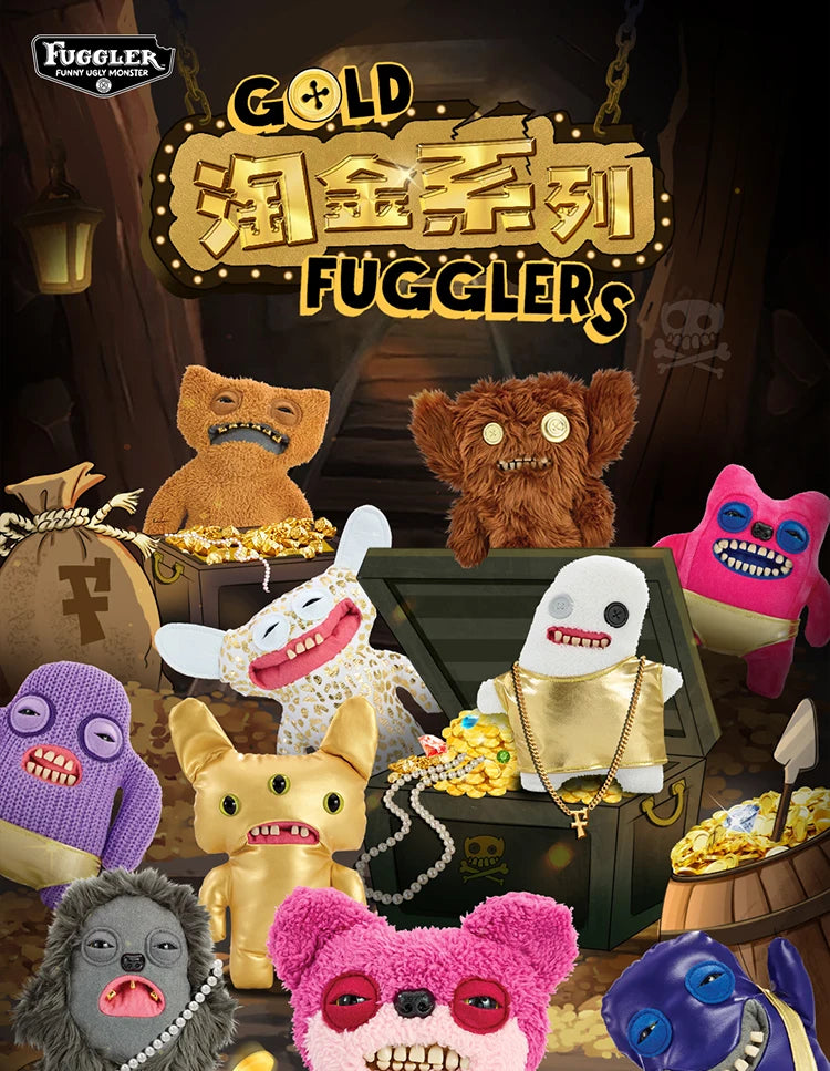 Fuggler Ugly Monster Plush Toy with Funny Dentures