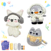 Animal Crochet Kit for Beginners – Complete Starter Set with Step-by-Step Guide