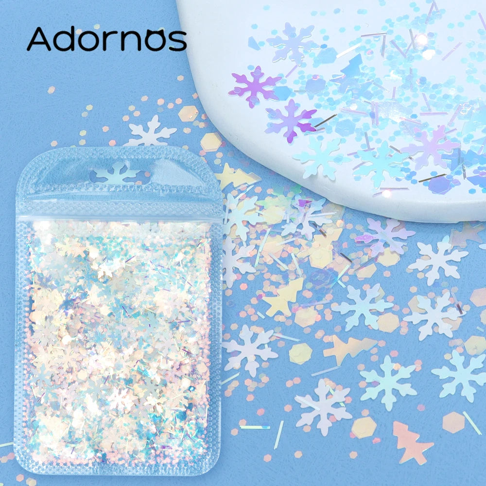 Shimmering Star Resin Sequins for DIY Crafts
