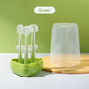 Baby Silicone Toothbrush Set with Tongue Cleaner and Storage Box