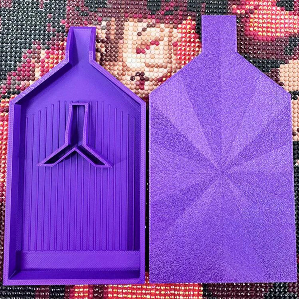 Diamond Painting Storage Tray with Y-Shape Plug
