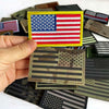 Reflective American Flag Tactical Patch with Glow-in-the-Dark Detail