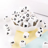 Silicone Letter Beads for DIY Bracelets and Jewelry Making