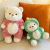 Adorable Suit-Wearing Plush Bear