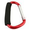 Heavy-Duty Aluminum Carabiner Stroller Hooks for Bags and Purses