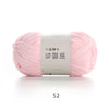 Soft Chenille Yarn for Knitting & Crochet - 50g Ball