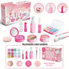 Pretend Play Makeup Set for Kids – 10-Piece Washable Toy Cosmetics