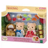 Sylvanian Families Cookie Bear Twins Family Set packaged in a cardboard box.
