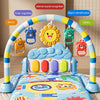Interactive Baby Play Mat with Music, Lights & 5 Sensory Toys