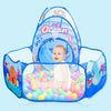 3-in-1 Kids Ball Pit Play Tent with Tunnel