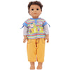 Bear Print Casual Outfit for 43 cm Baby Dolls