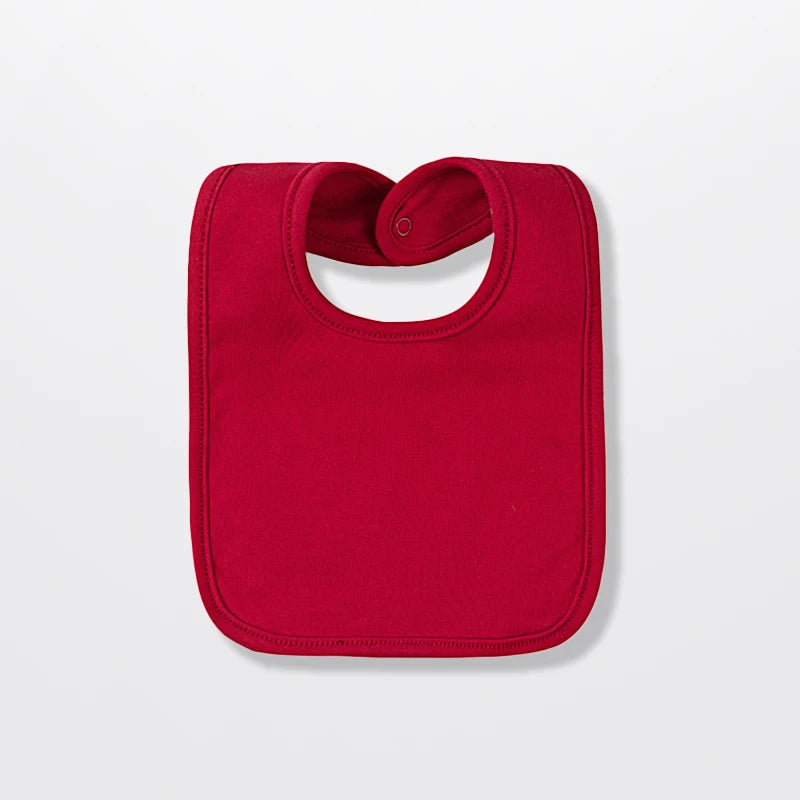 6-Pack 100% Cotton Baby Bibs for Drooling & Teething
