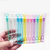 Neon Mini Bubble Wands for Party Favors & Classroom Prizes