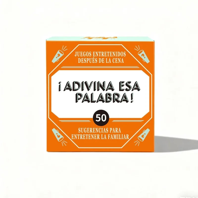 Spanish After-Dinner Party Card Game for Adults