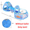 Foldable Spaceship Tunnel Playhouse for Toddlers with Carry Bag