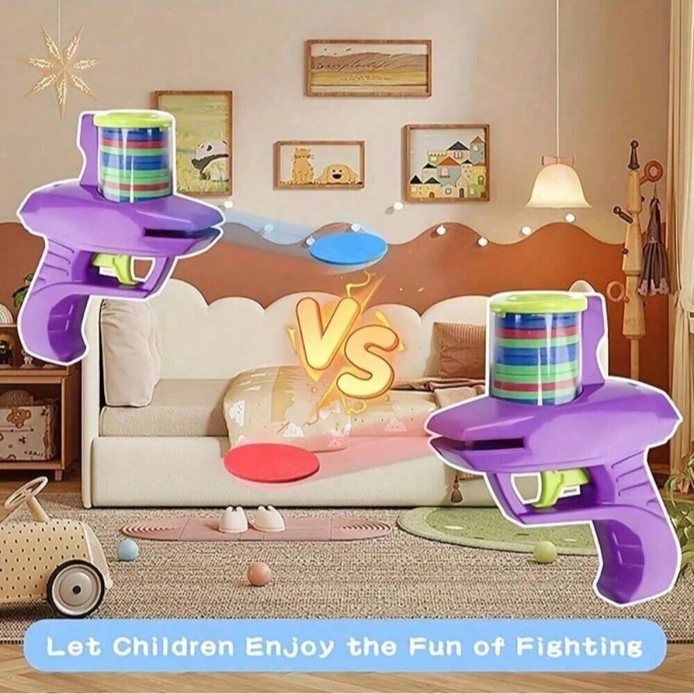 Foam Disc Launcher for Active Outdoor Play