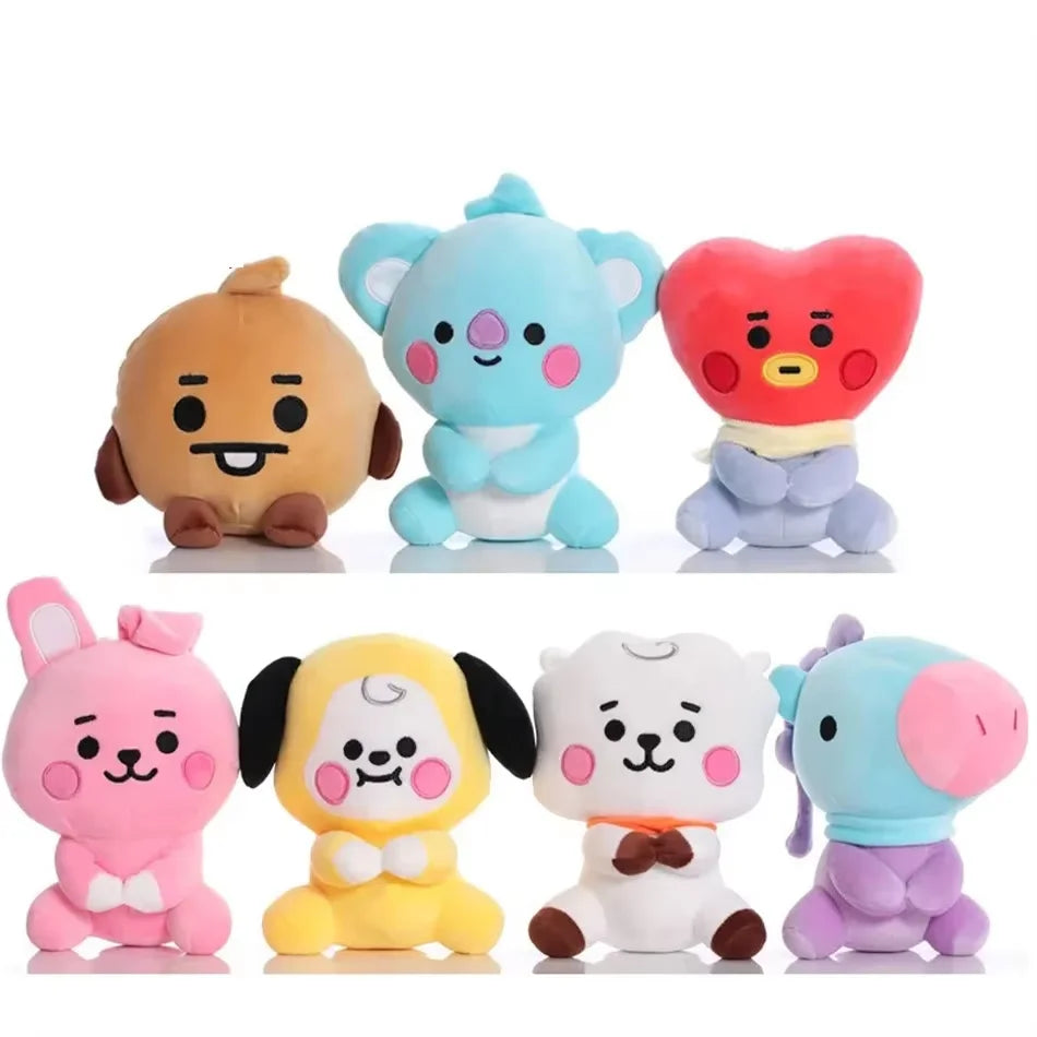 Kawaii Plush Keychain Buddy – Soft Mini Stuffed Animal Charm