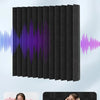 50-Pack Acoustic Foam Panels for Soundproofing and Studio Treatment