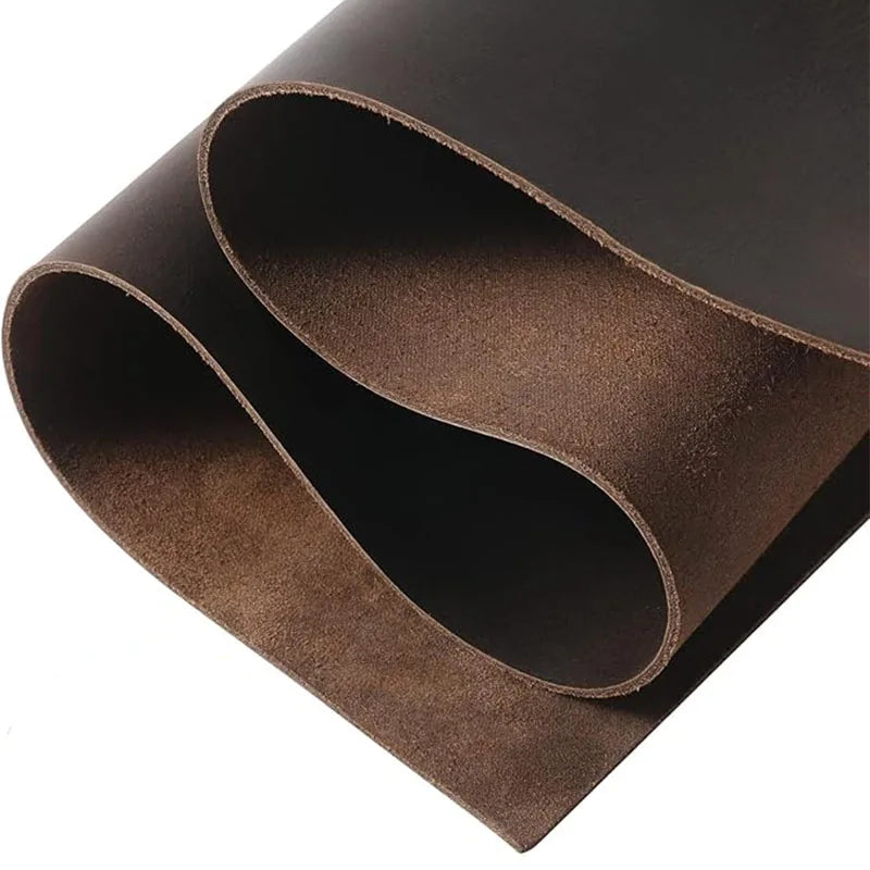 Oil-Waxed Crazy Horse Leather Hide – Full-Grain Cowhide for Crafting